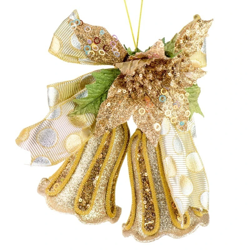Коледна играчка камбани Димс-92 MS0419L, Многоцветна