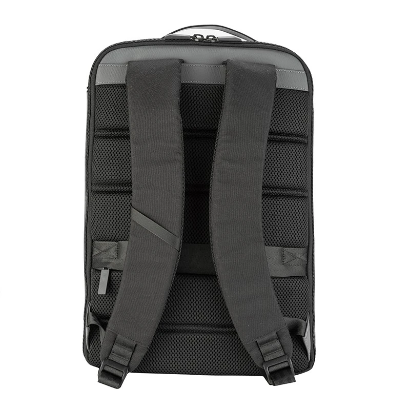 Раница за лаптоп с вграден USB порт Silver Flame, K001, Сива