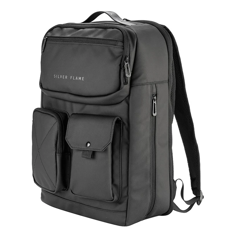 Раница за лаптоп Silver Flame, K002, Черна