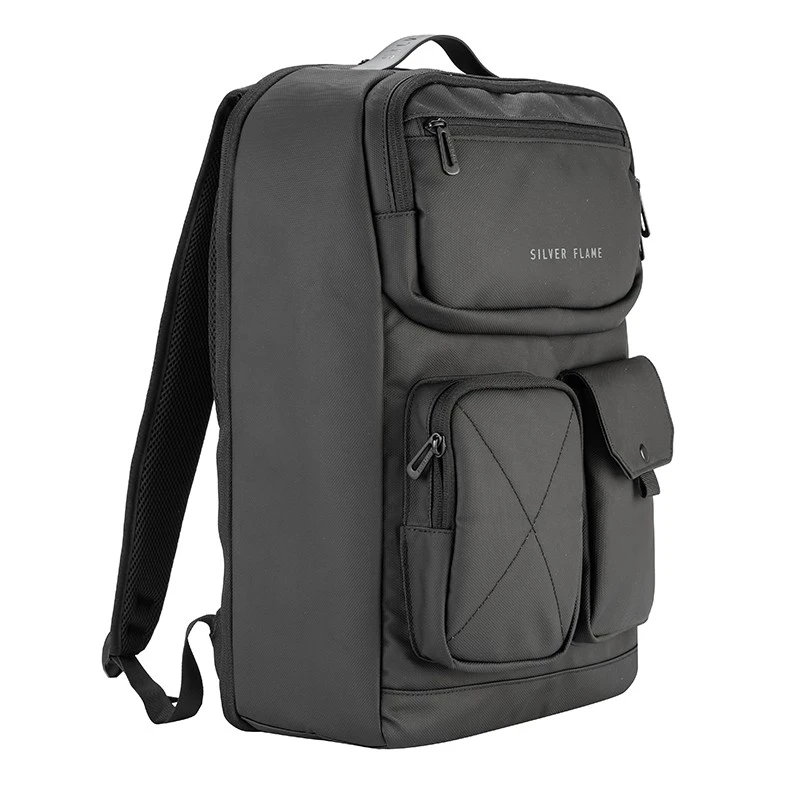 Раница за лаптоп Silver Flame, K002, Черна