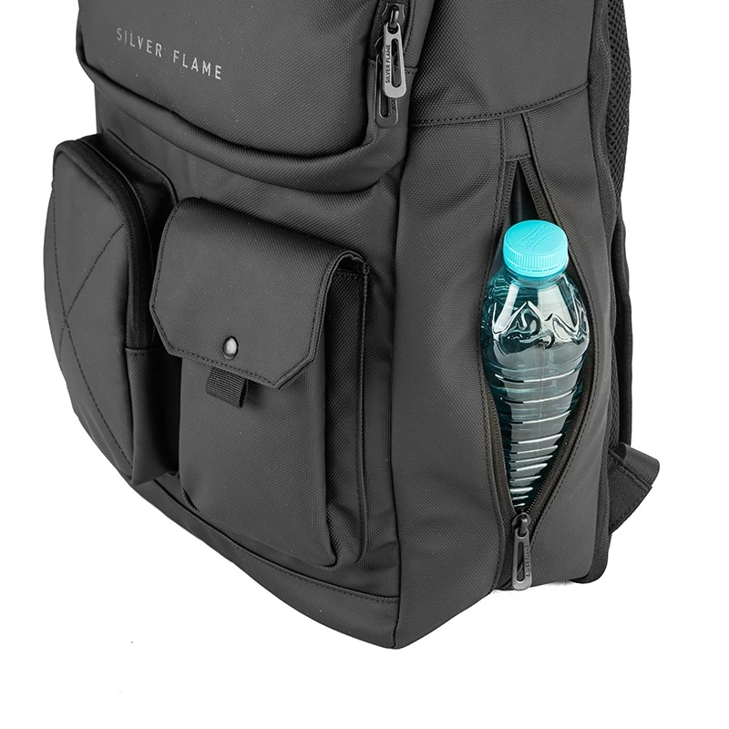 Раница за лаптоп Silver Flame, K002, Черна