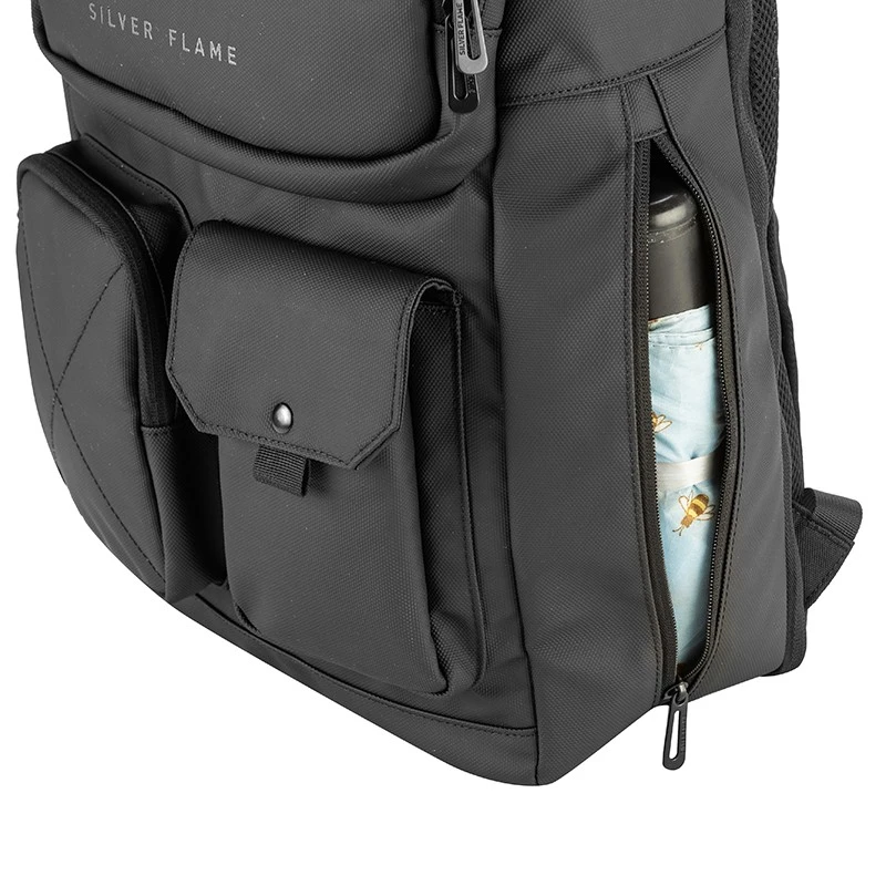 Раница за лаптоп Silver Flame, K002, Черна