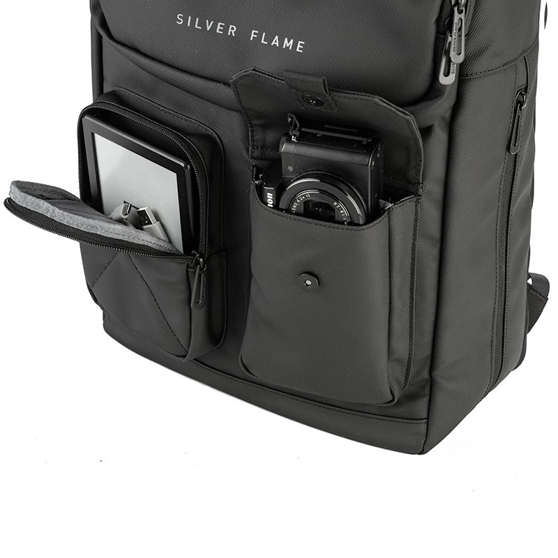 Раница за лаптоп Silver Flame, K002, Черна