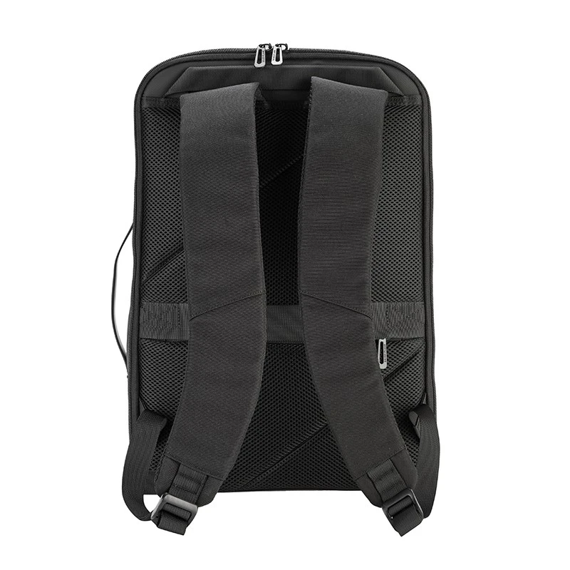 Раница за лаптоп с вграден USB порт Silver Flame, K004, Черна