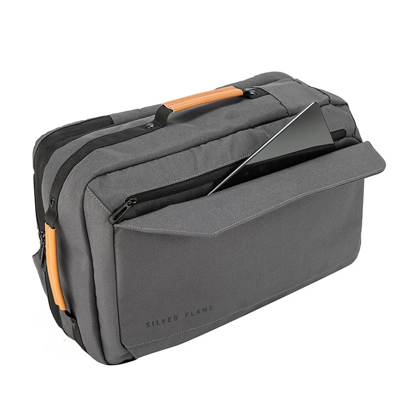 Раница за лаптоп Silver Flame, K008-1, Сив