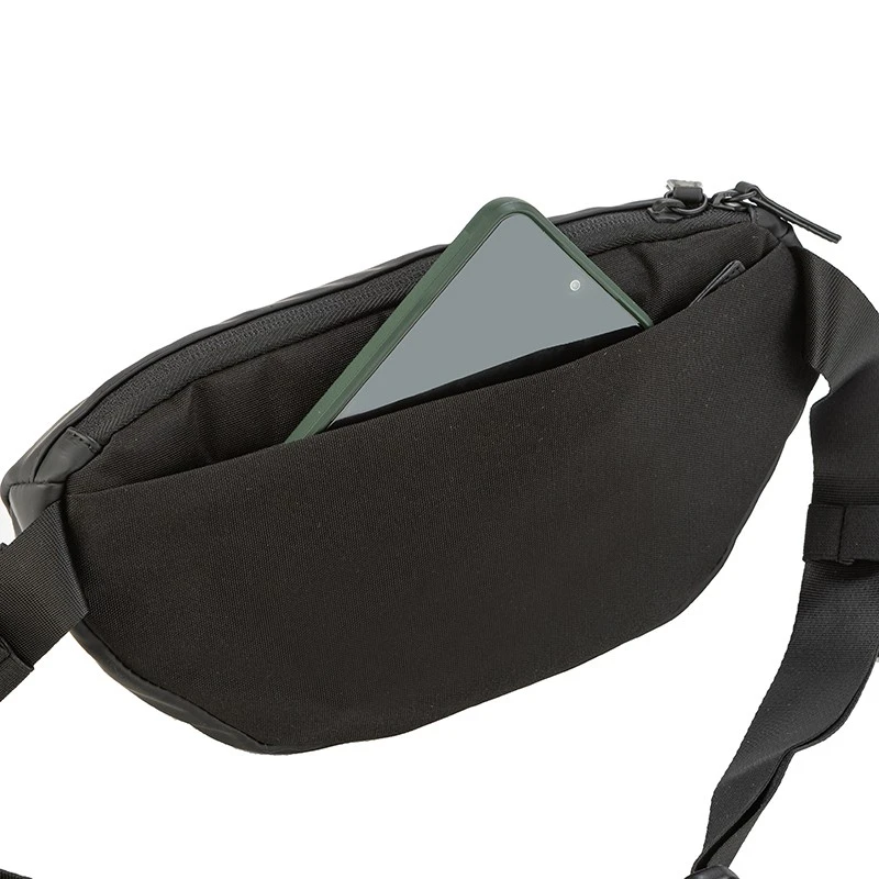 Мъжка чанта за кръст Rossi, K011-1, Черна