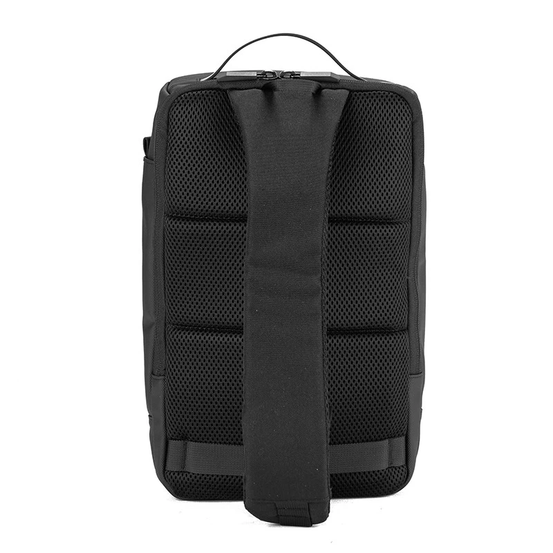 Мъжка раница през рамо  Silver Flame, K013-1, Черна