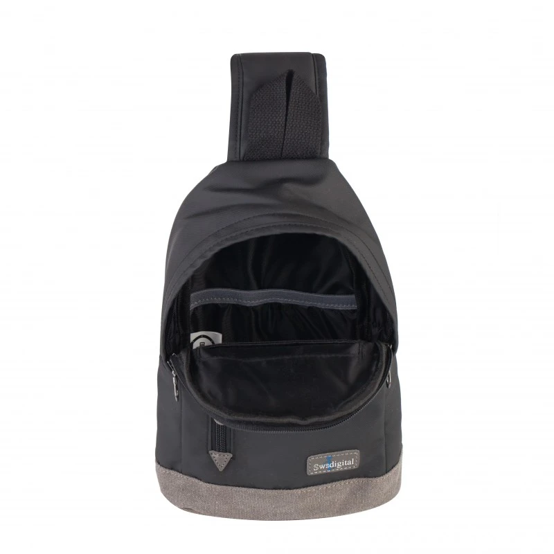 СМАРТ РАНИЦА SWISSDIGITAL В ЧЕРНО