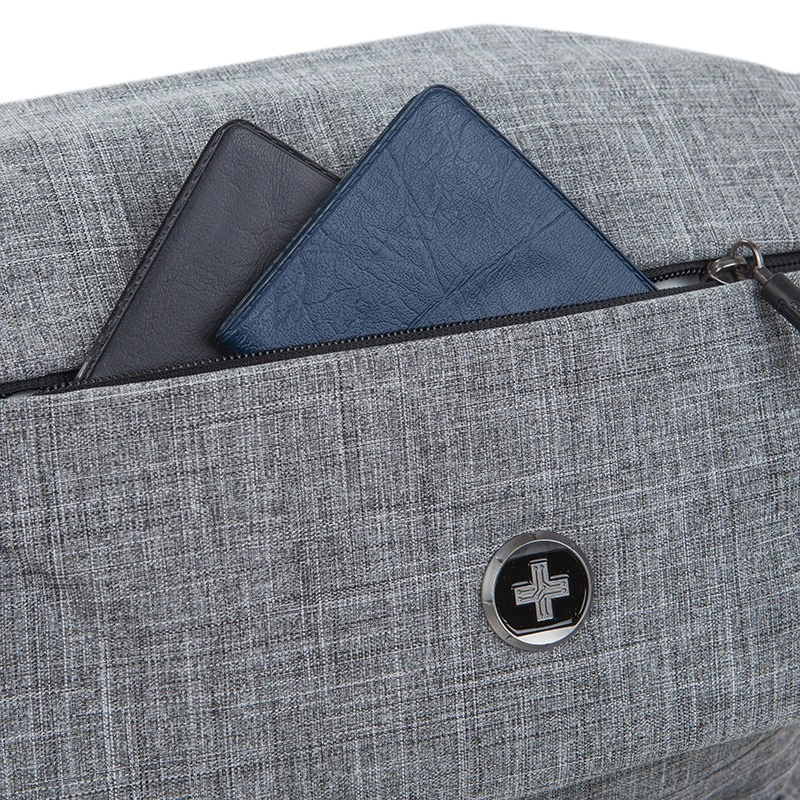 СМАРТ РАНИЦА SWISSDIGITAL В СИВО И ЧЕРНО