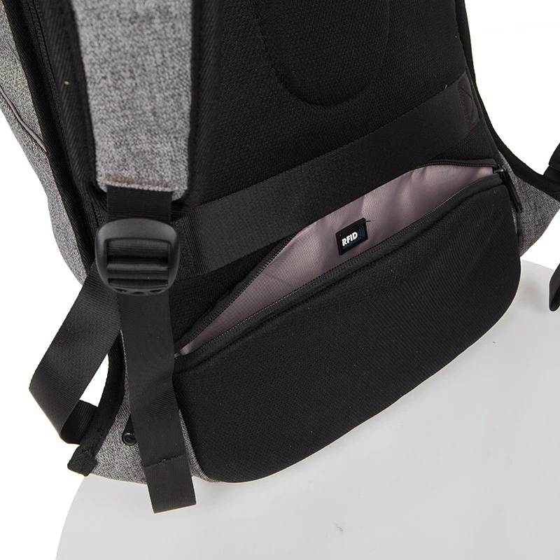 СМАРТ РАНИЦА SWISSDIGITAL В СВЕТЛО СИВО