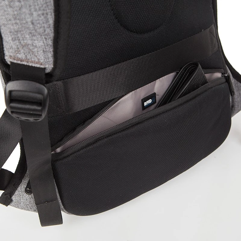 СМАРТ РАНИЦА SWISSDIGITAL В СВЕТЛО СИВО