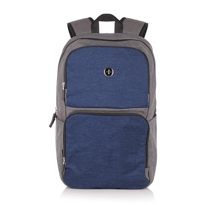 СМАРТ РАНИЦА SWISSDIGITAL В СИНЬО СЪС СИВО