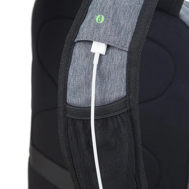 СМАРТ РАНИЦА SWISSDIGITAL В СИНЬО СЪС СИВО