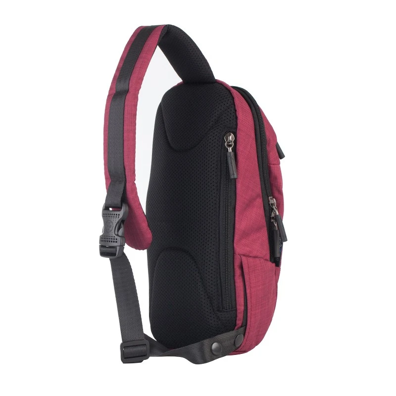 СМАРТ ЧАНТА ПРЕЗ РАМО SWISSDIGITAL В ЧЕРВЕНО