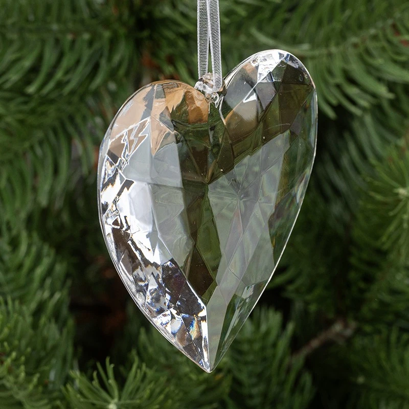 Коледна играчка сърце