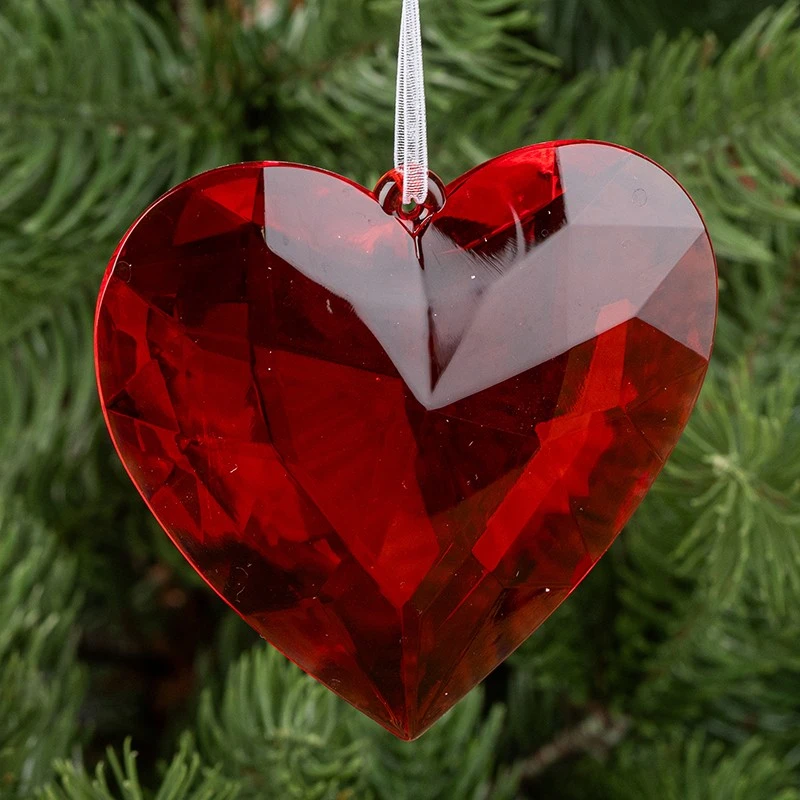 Коледна играчка сърце