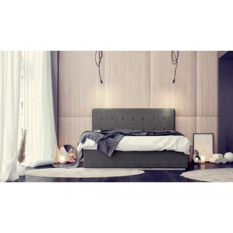 Тапицирано легло Madrid Графит, 180х200