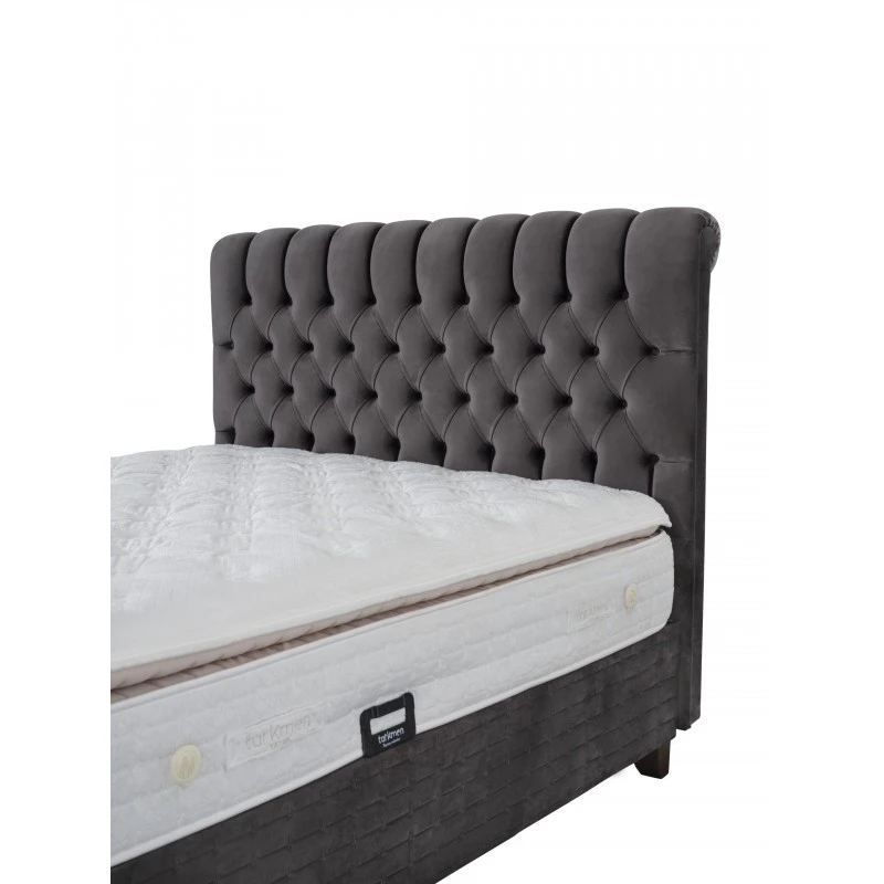 Тапицирано легло Легло Lexus с матрак Сиво, 160х200