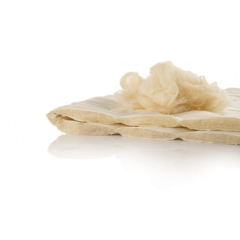 Възглавница Ekotex The Woolland Cotton and Wool Natural, 50/70