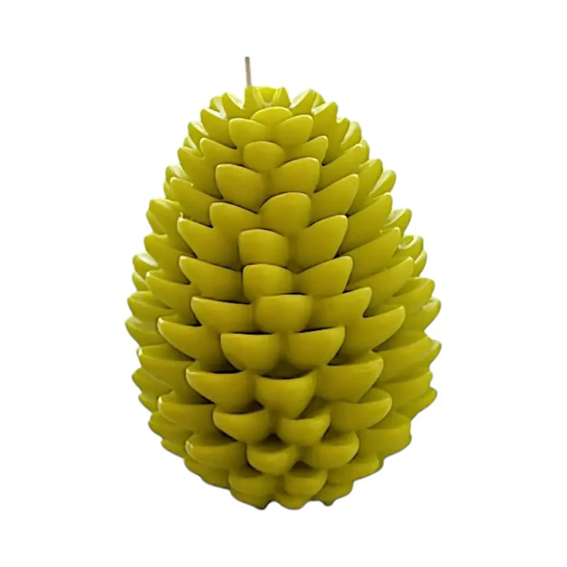 Ароматна свещ от соев и пчелен восък, Шишарка, М361