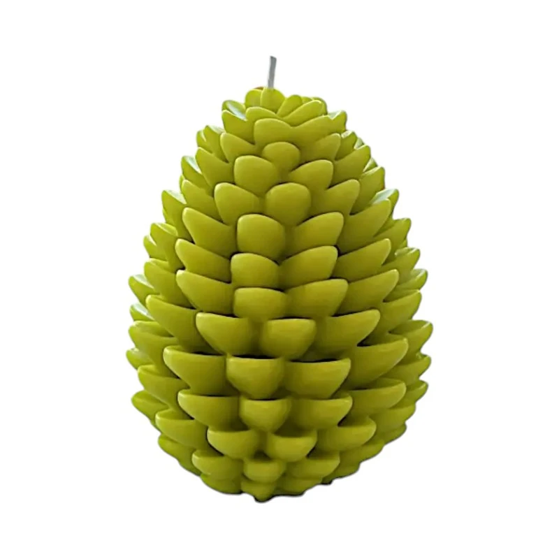 Ароматна свещ от соев и пчелен восък, Шишарка, М361