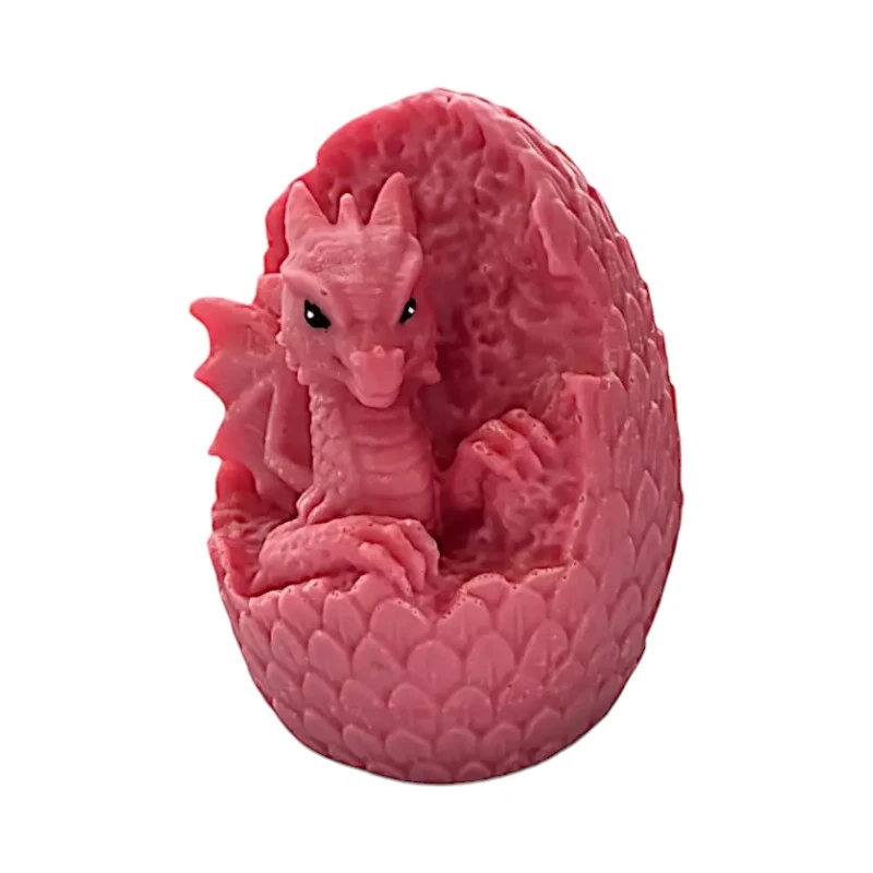 Ароматна свещ от соев и пчелен восък, Дракон, М464