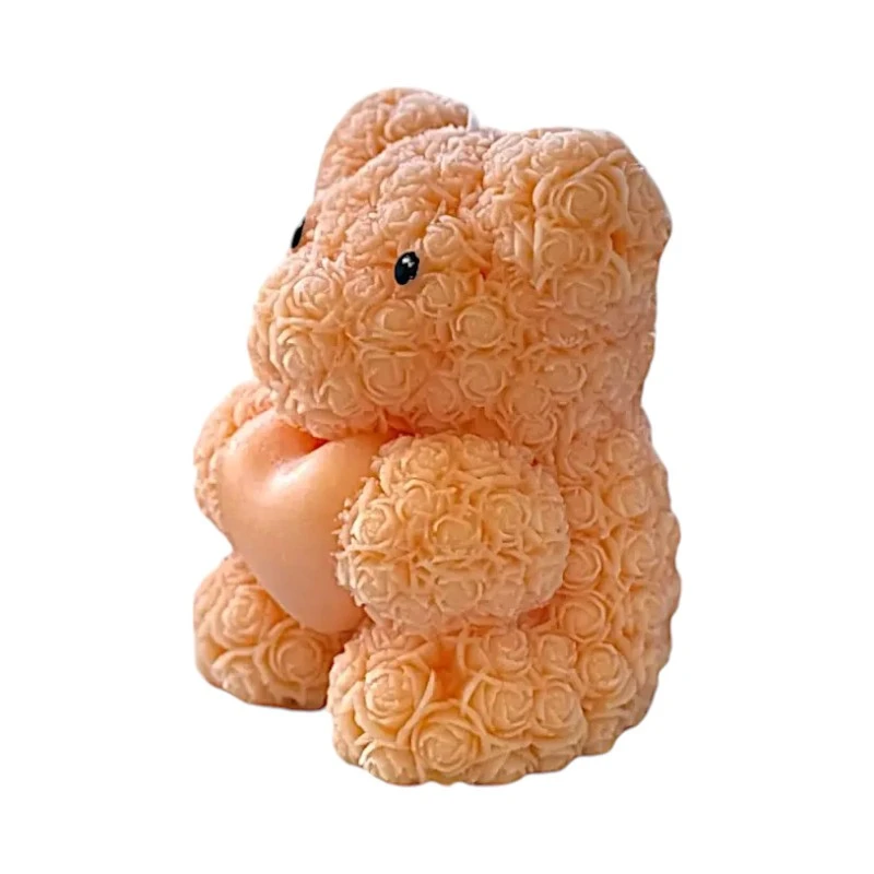 Ароматна свещ от соев и пчелен восък, Мече Голямо, М396