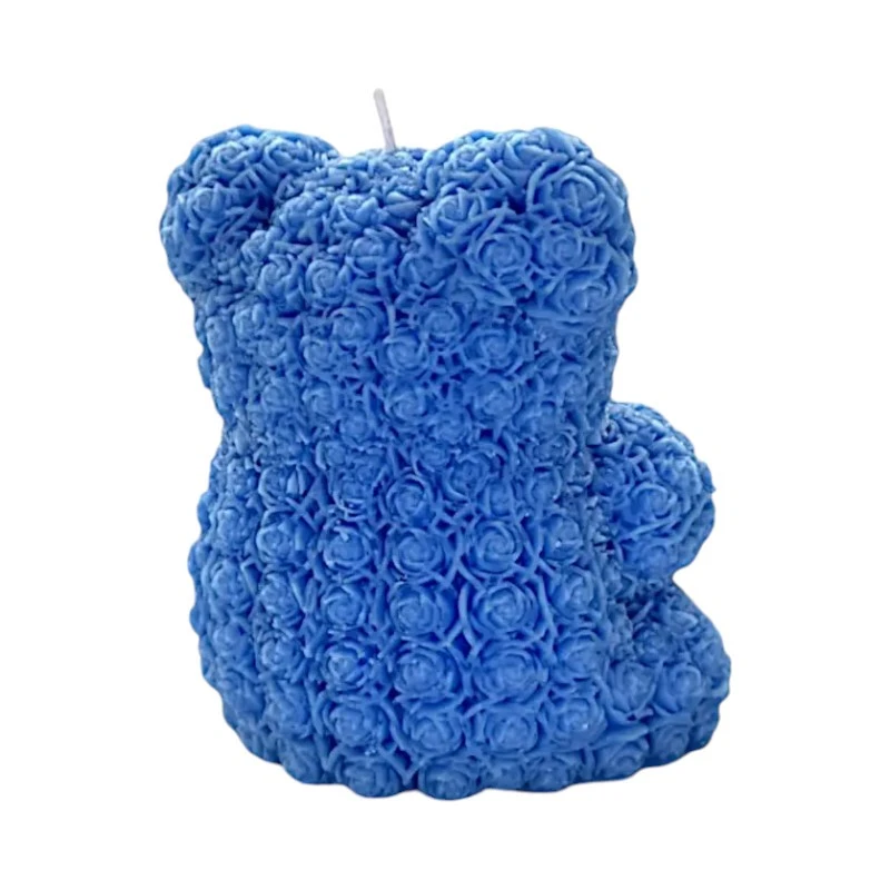 Ароматна свещ от соев и пчелен восък, Мече Голямо, М482