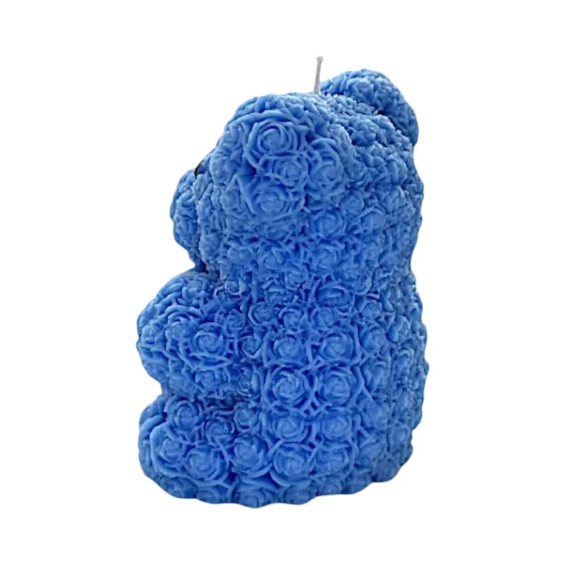 Ароматна свещ от соев и пчелен восък, Мече Голямо, М482