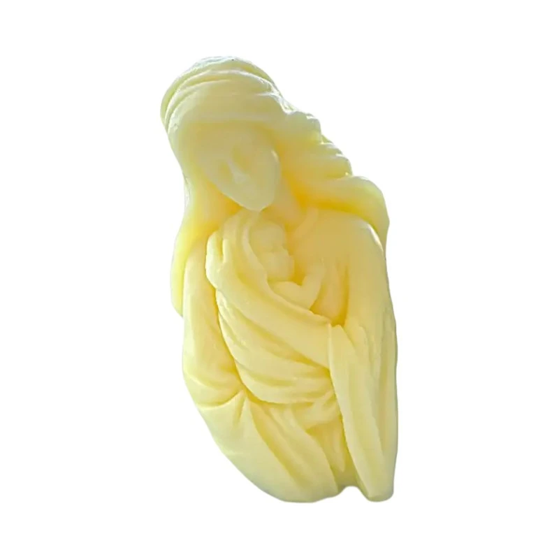 Ароматна свещ от соев и пчелен восък, Майчина прегръдка, М435