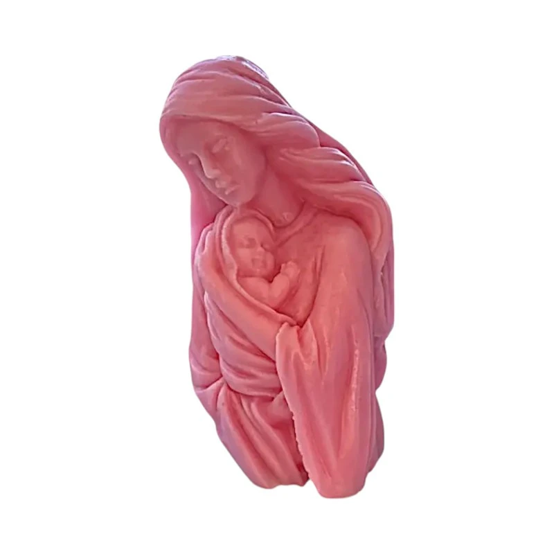 Ароматна свещ от соев и пчелен восък, Майчина прегръдка, М389