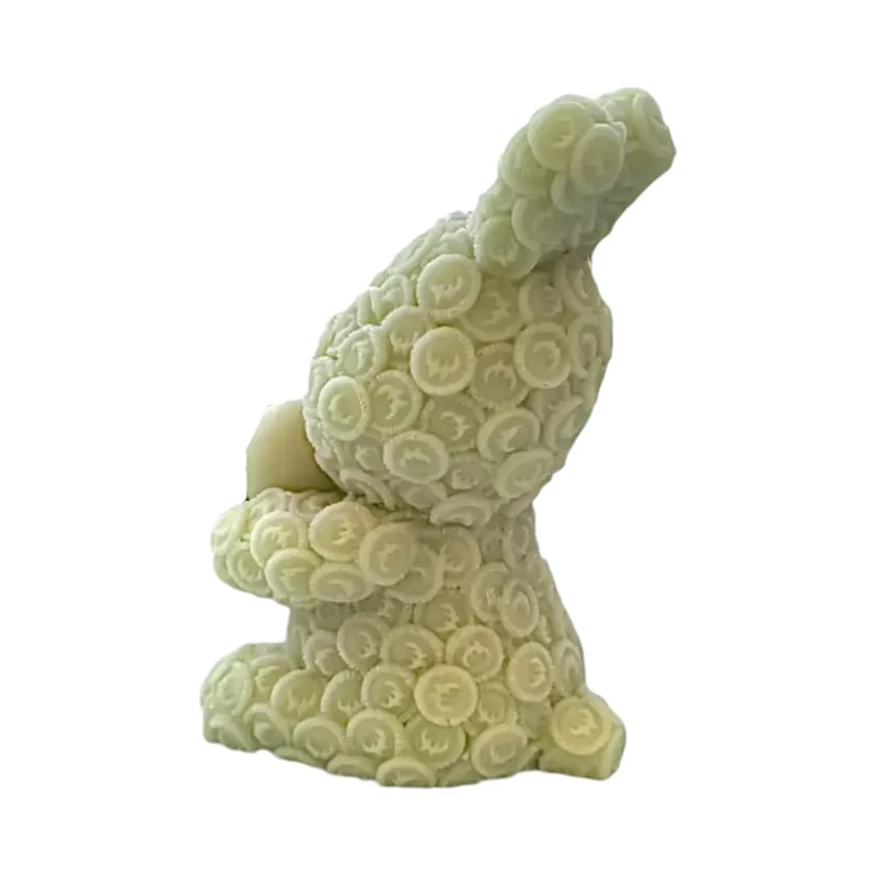 Ароматна свещ от соев и пчелен восък, Заек, М366