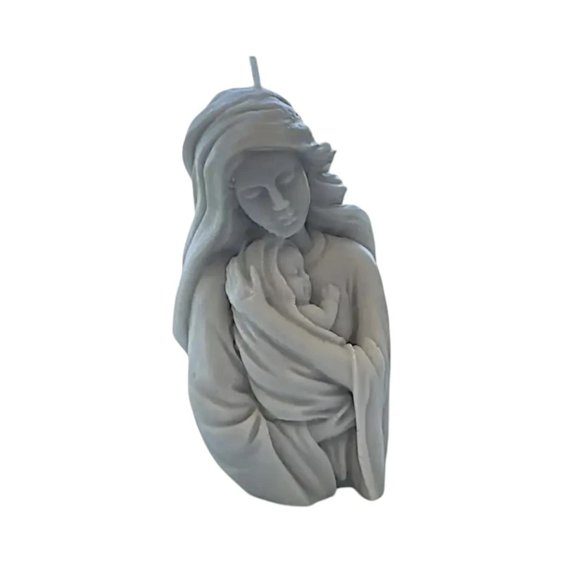 Ароматна свещ от соев и пчелен восък, Майчина прегръдка, М369