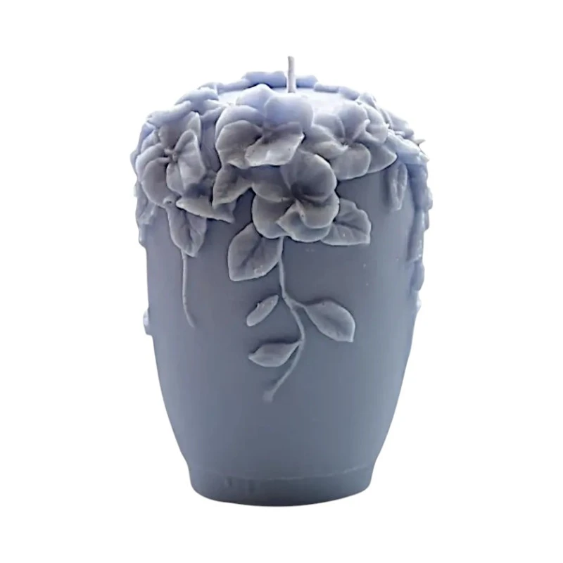 Ароматна свещ от соев и пчелен восък, Цветя, М241