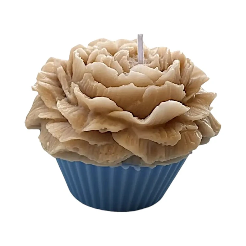 Ароматна свещ от соев и пчелен восък, Мъфин, М71