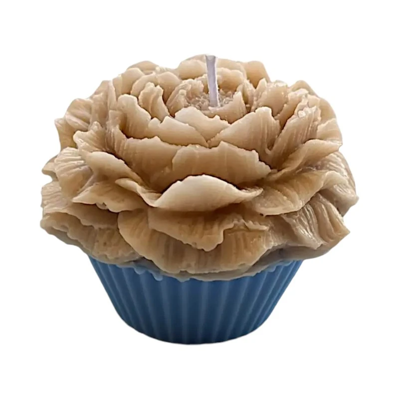 Ароматна свещ от соев и пчелен восък, Мъфин, М71