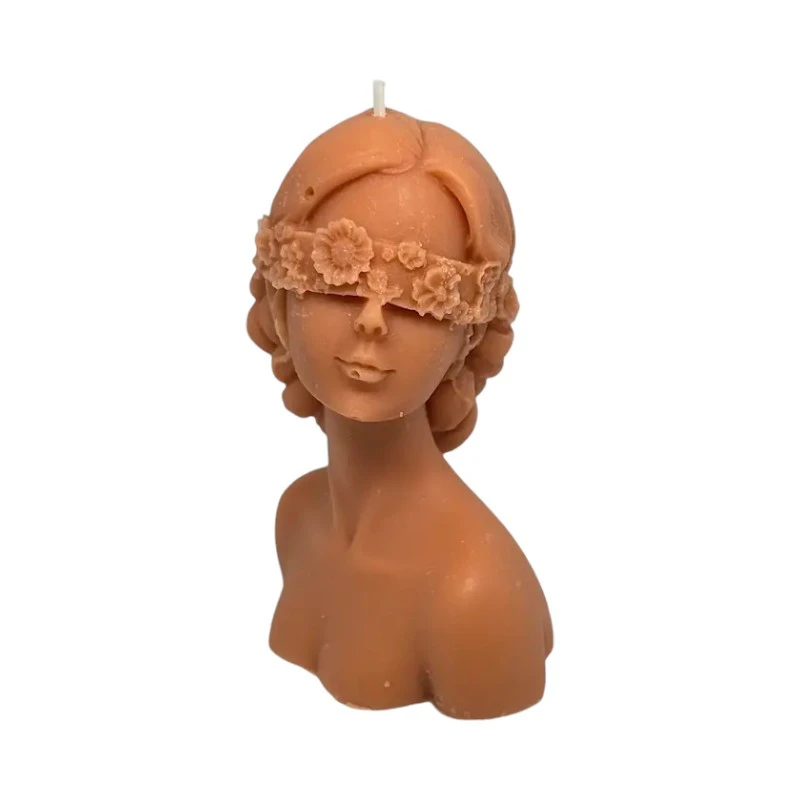 Ароматна свещ от соев и пчелен восък, Жена, М427