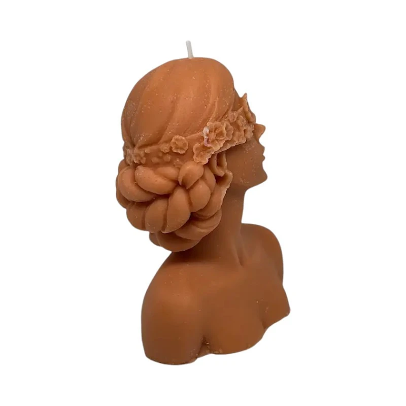 Ароматна свещ от соев и пчелен восък, Жена, М427