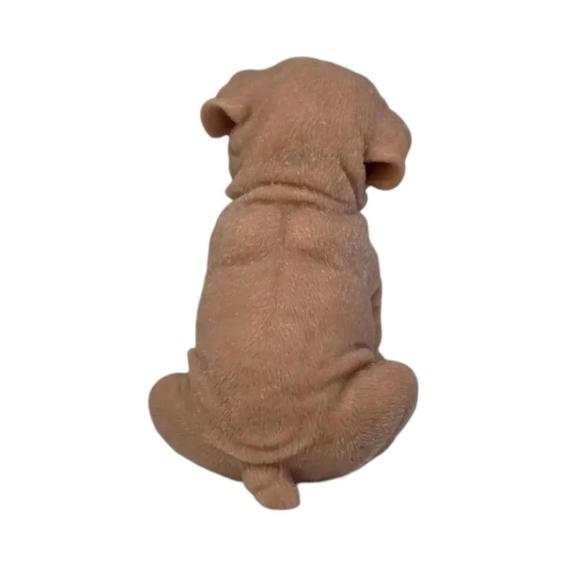 Ароматна свещ от соев и пчелен восък, Мопс, М364