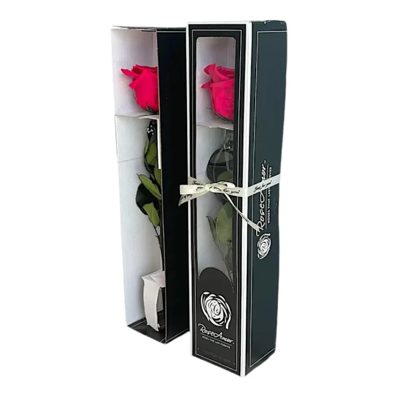 Естествена вечна роза в кутия, Stem Pin 03