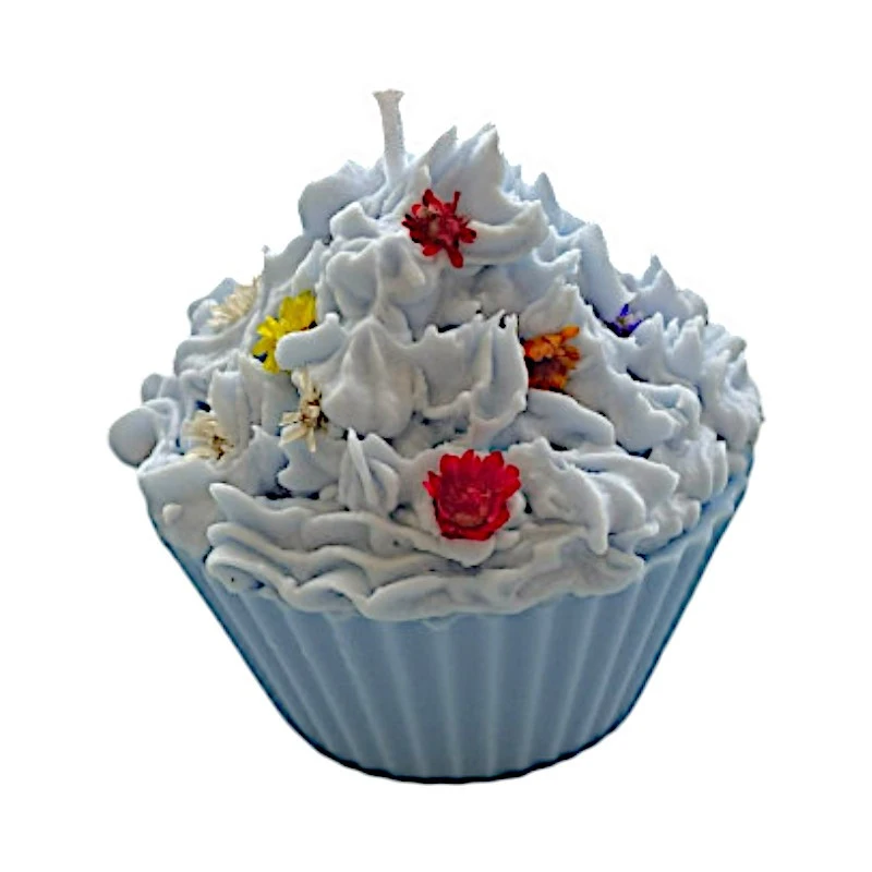 Ароматна свещ от соев восък, Син мъфин, М42