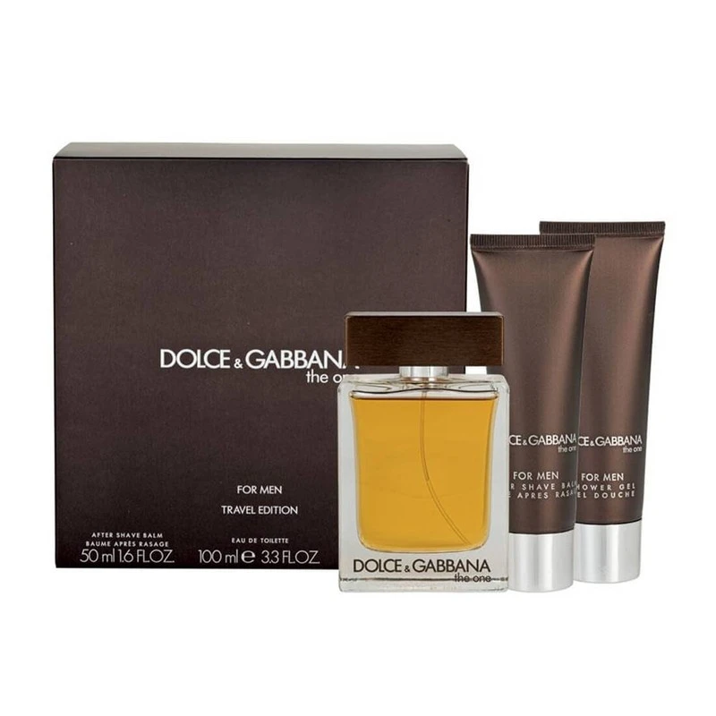 Dolce&Gabbana The One EDT 100ml + ASH 50ml + SG 50ml, Комплект за Мъже