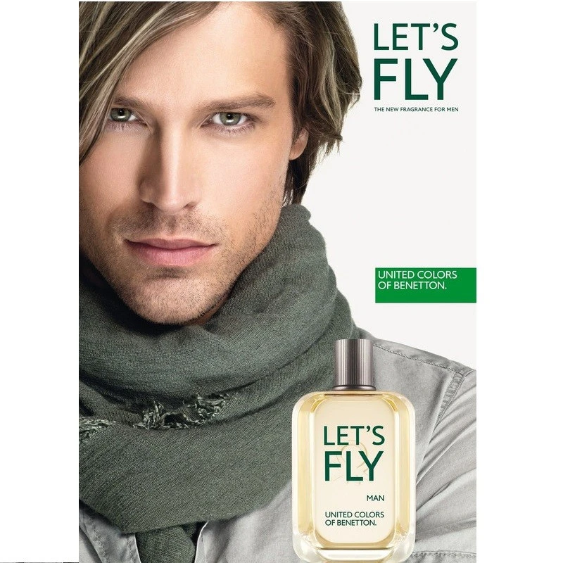 Benetton Let's Fly EDT 30ml, Тоалетна вода за Мъже
