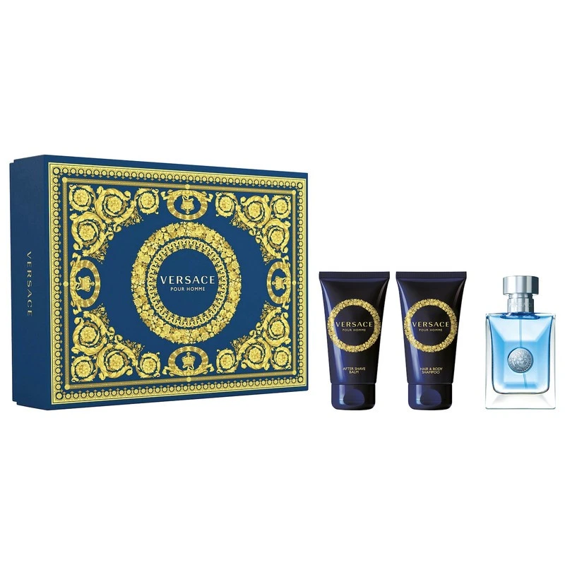 Versace Pour Homme EDT 50ml + ASH 50ml + SG 50ml, Комплект за Мъже