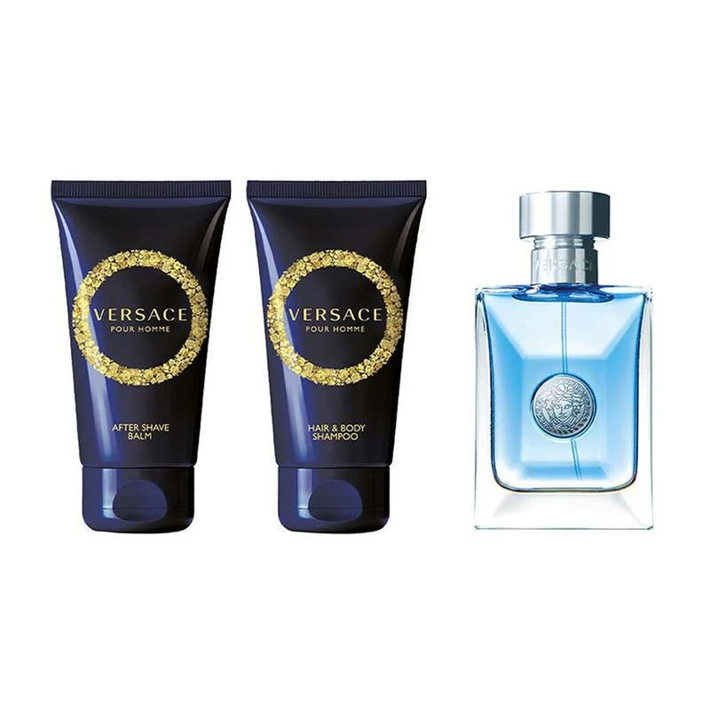 Versace Pour Homme EDT 50ml + ASH 50ml + SG 50ml, Комплект за Мъже