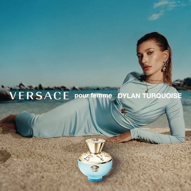 Versace Dylan Turquoise EDT 100ml + BG 100ml+ SG 100ml + EDP 5ml, Комплект за Жени, Комплект за Жени