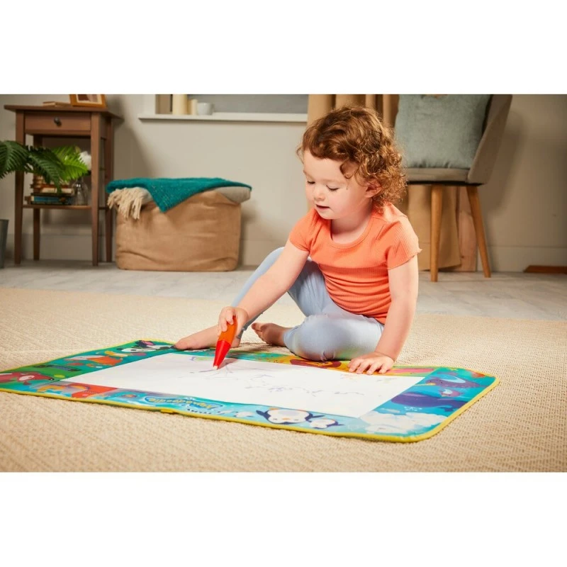 TOMY Aquadoodle Kилимче за рисуване с животни 75х55см, 18м+, E73267