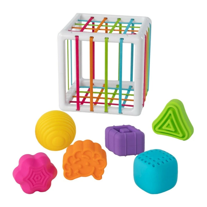 TOMY Fat Brain Toys играчка Кубче-Сортер, 10м+, F251