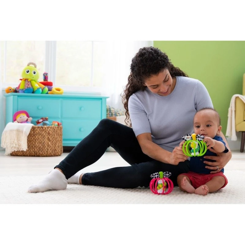 Lamaze Играчка-Ябълка лесна за хващане-зелена L23101-G