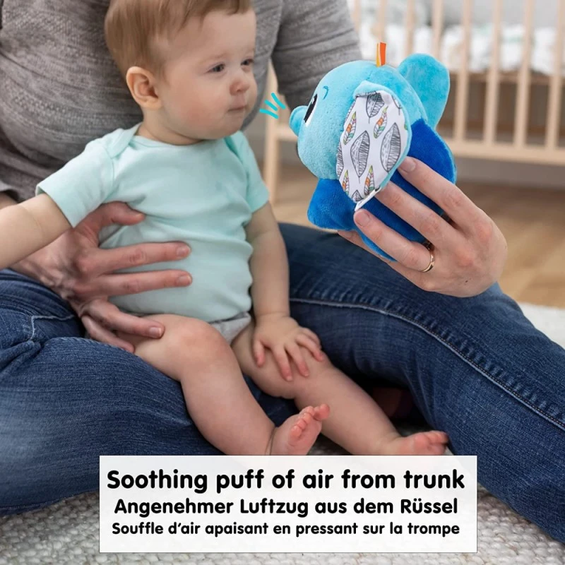 Lamaze играчка Слонче Погледни и духни, 3м+, L27467